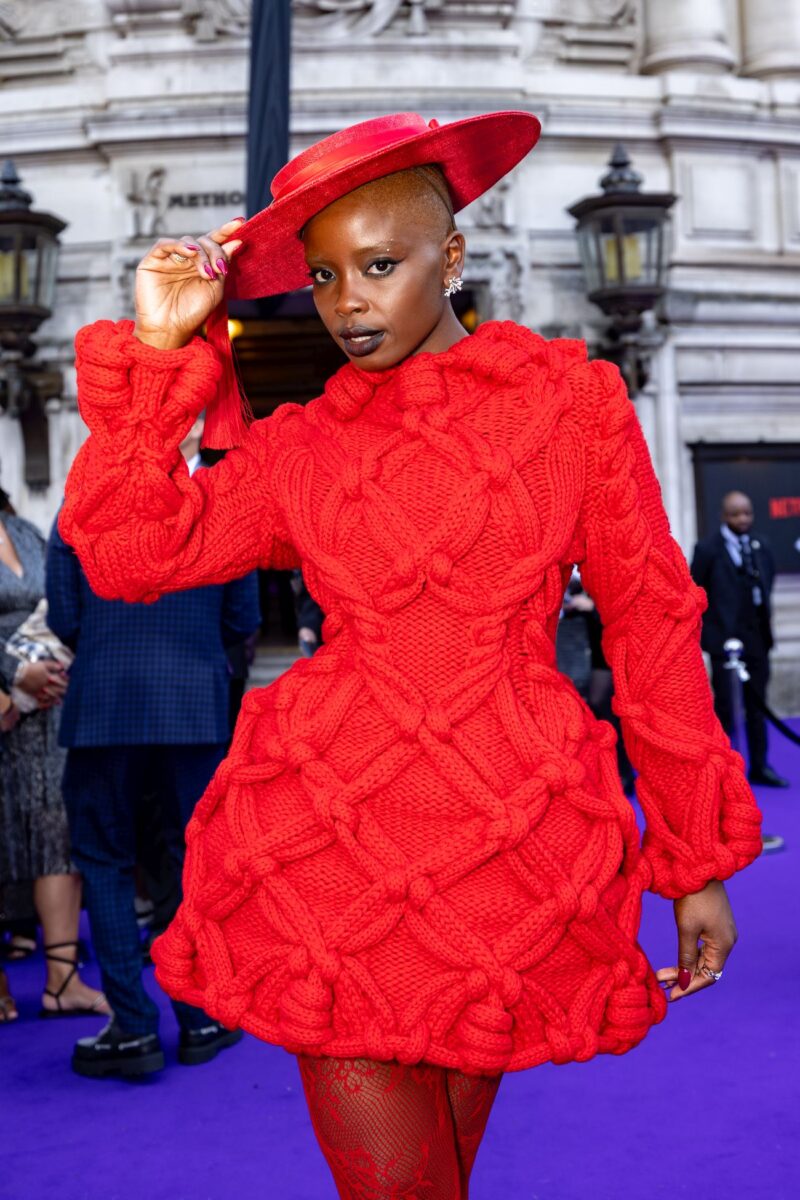 Joy Sunday attends the Global Premiere of Netflix's 'Wednesday' Season 2