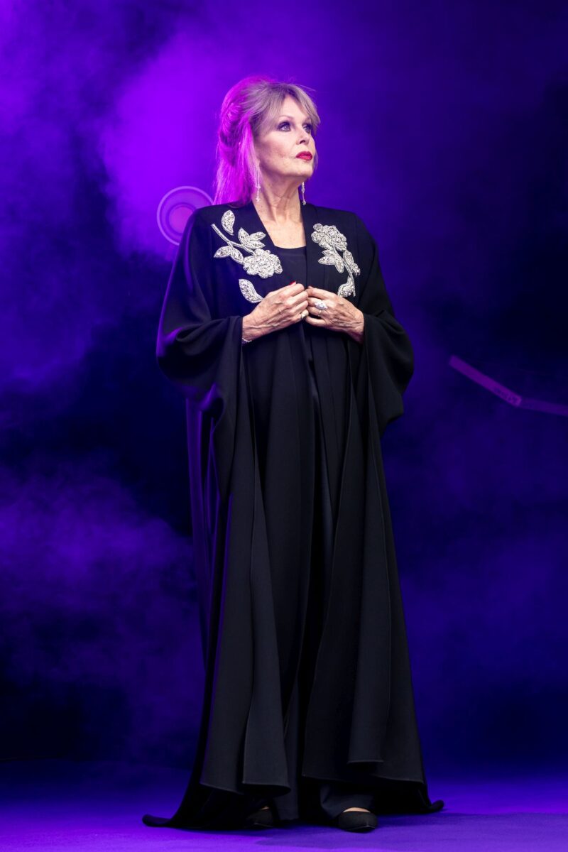 Joanna Lumley attends the Global Premiere of Netflix's 'Wednesday' Season 2