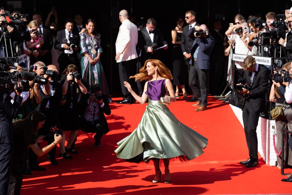 Herečka Hana Vagnerová v Karlových Varech