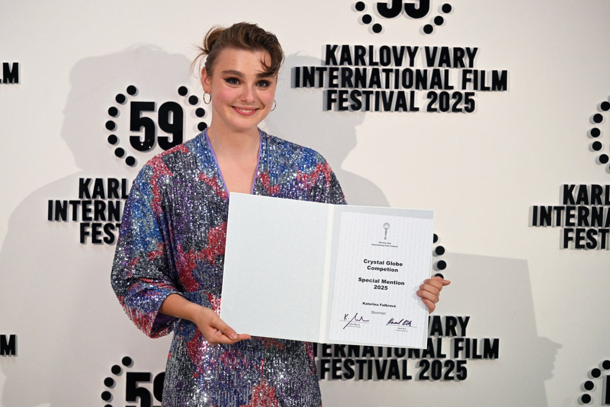 Herečka Kateřina Falbrová