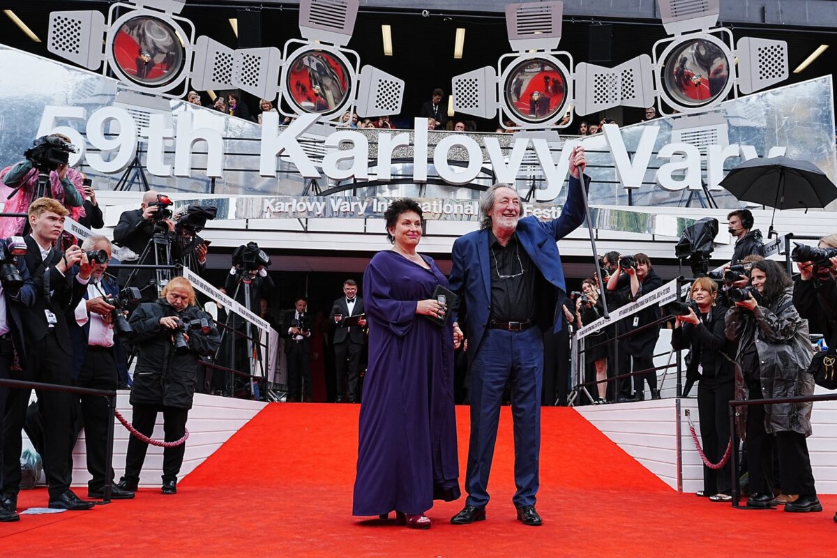 Marcela Polívková a herec Bolek Polívka