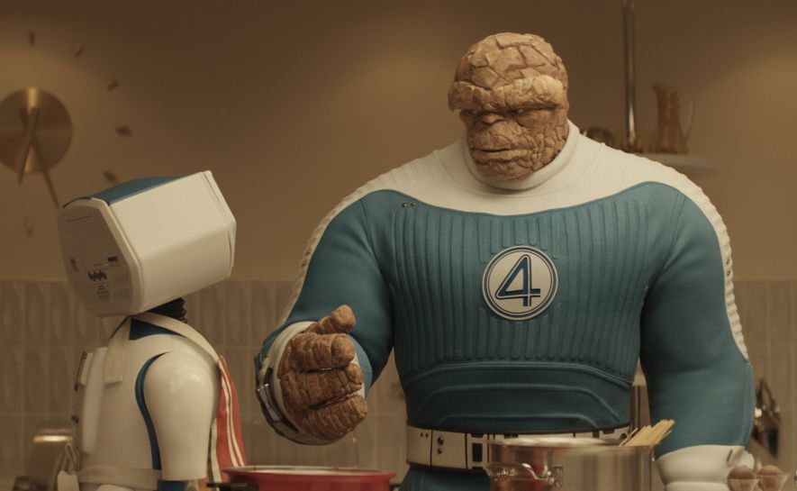 Ebon Moss-Bachrach as Ben Grimm/The Thing and H.E.R.B.I.E