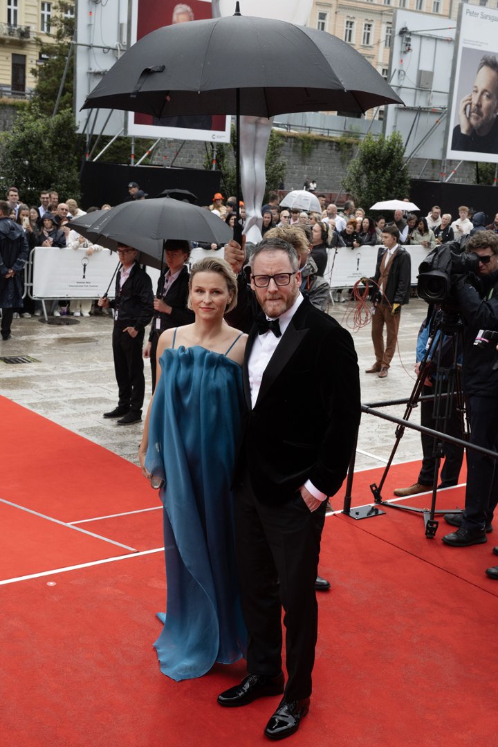 Výkonný ředitel Kryštof Mucha s manželkou Darinou Muchovou