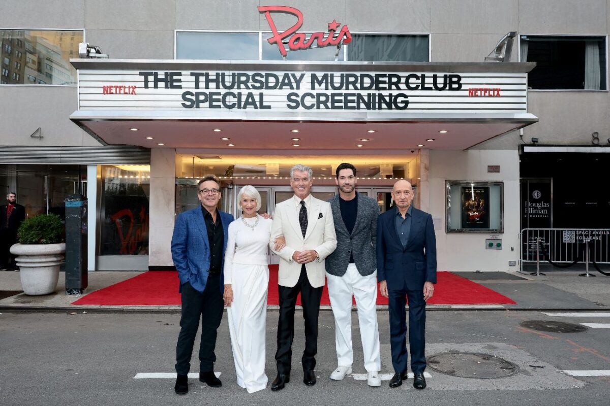 Premiéra filmu Čtvrteční klub amatérských detektivů (The Thursday Murder Club)