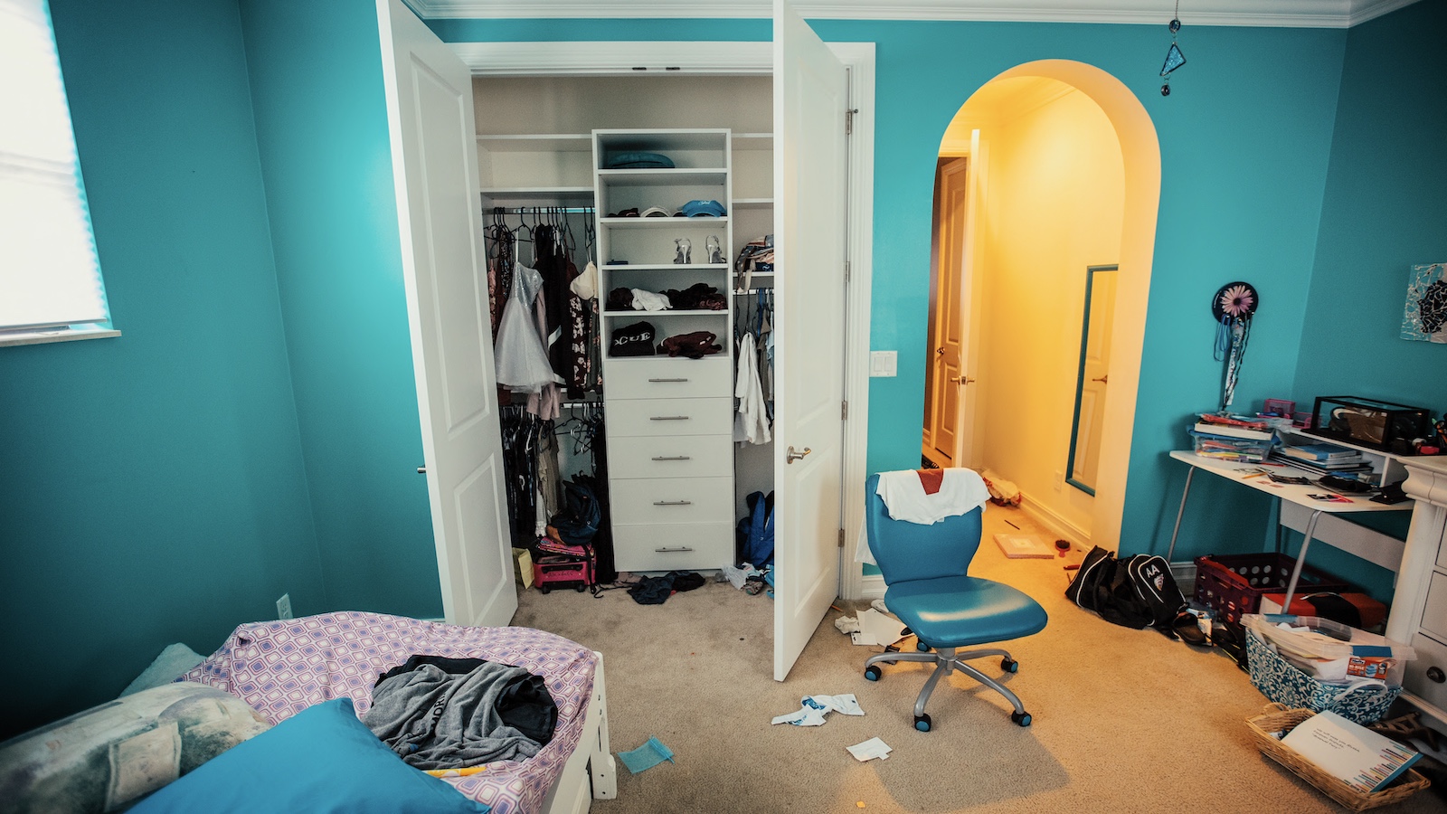 All the empty rooms