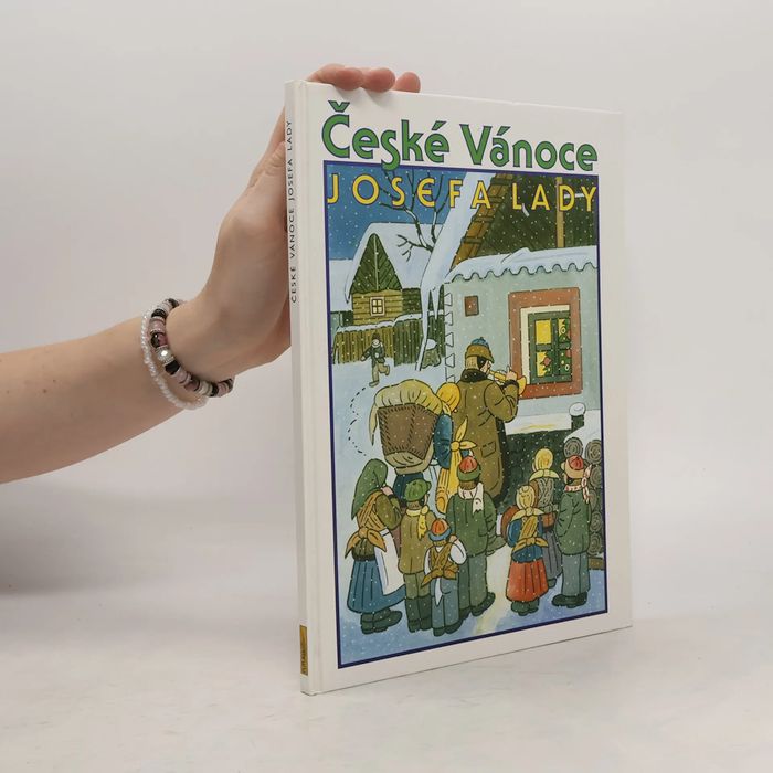 Kniha české Vánoce Josefa Lady