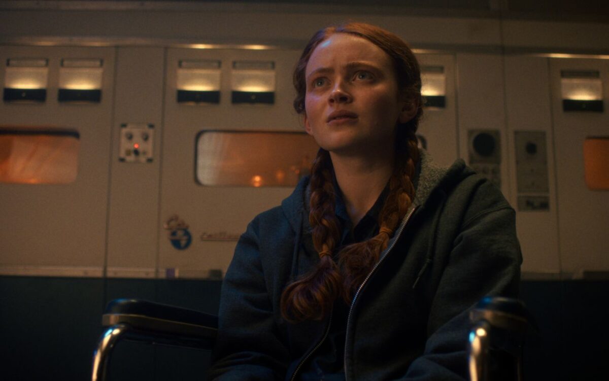 Sadie Sink as Max Mayfield in Stranger Things: Season 5.