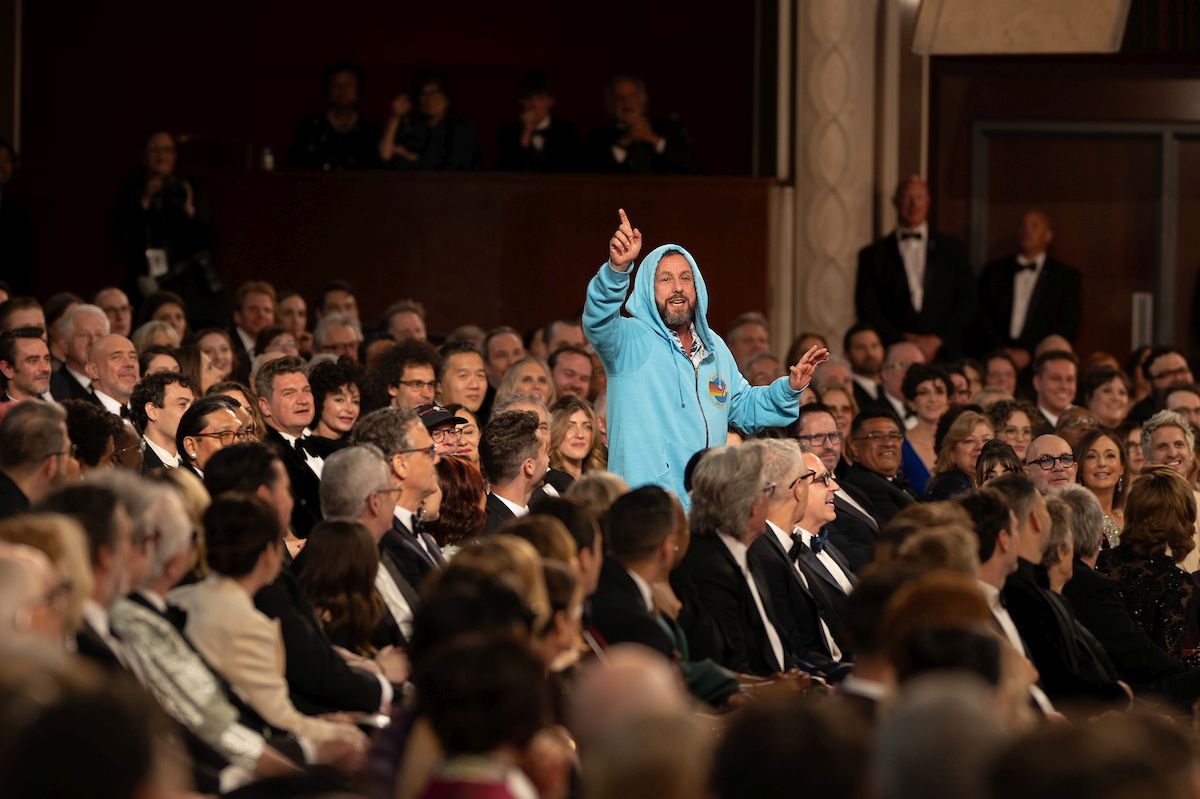 Adam Sandler during the live ABC telecast of the 97th Oscars® at the Dolby® Theatre at Ovation Hollywood on Sunday, March 2, 2025.