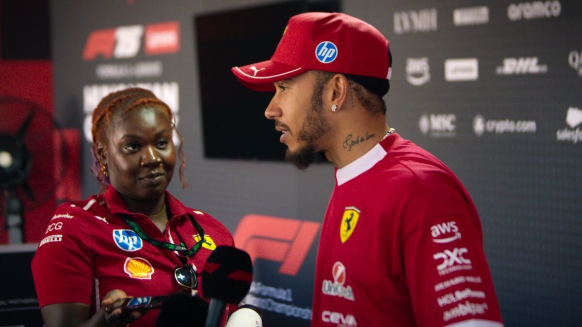 Formula 1: Drive to survive, Lewis Hamilton
