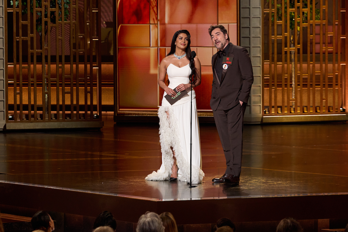 Priyanka Chopra Jonas and Javier Bardem, Oscars 2026