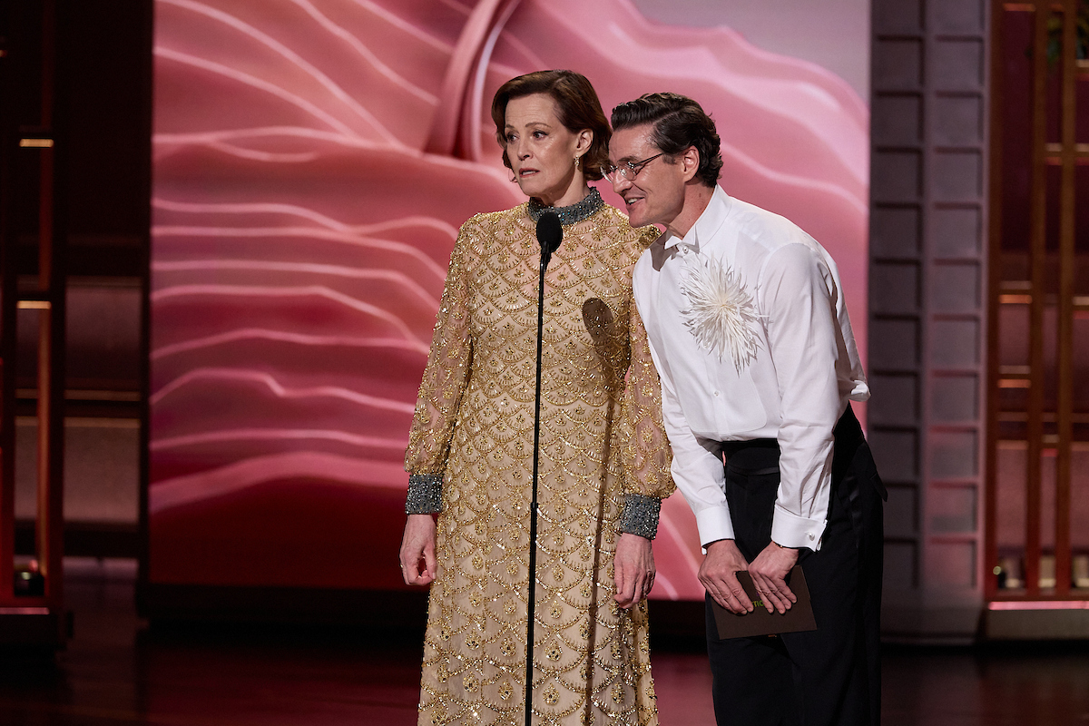 Sigourney Weaver and Pedro Pascal, Oscars 2026