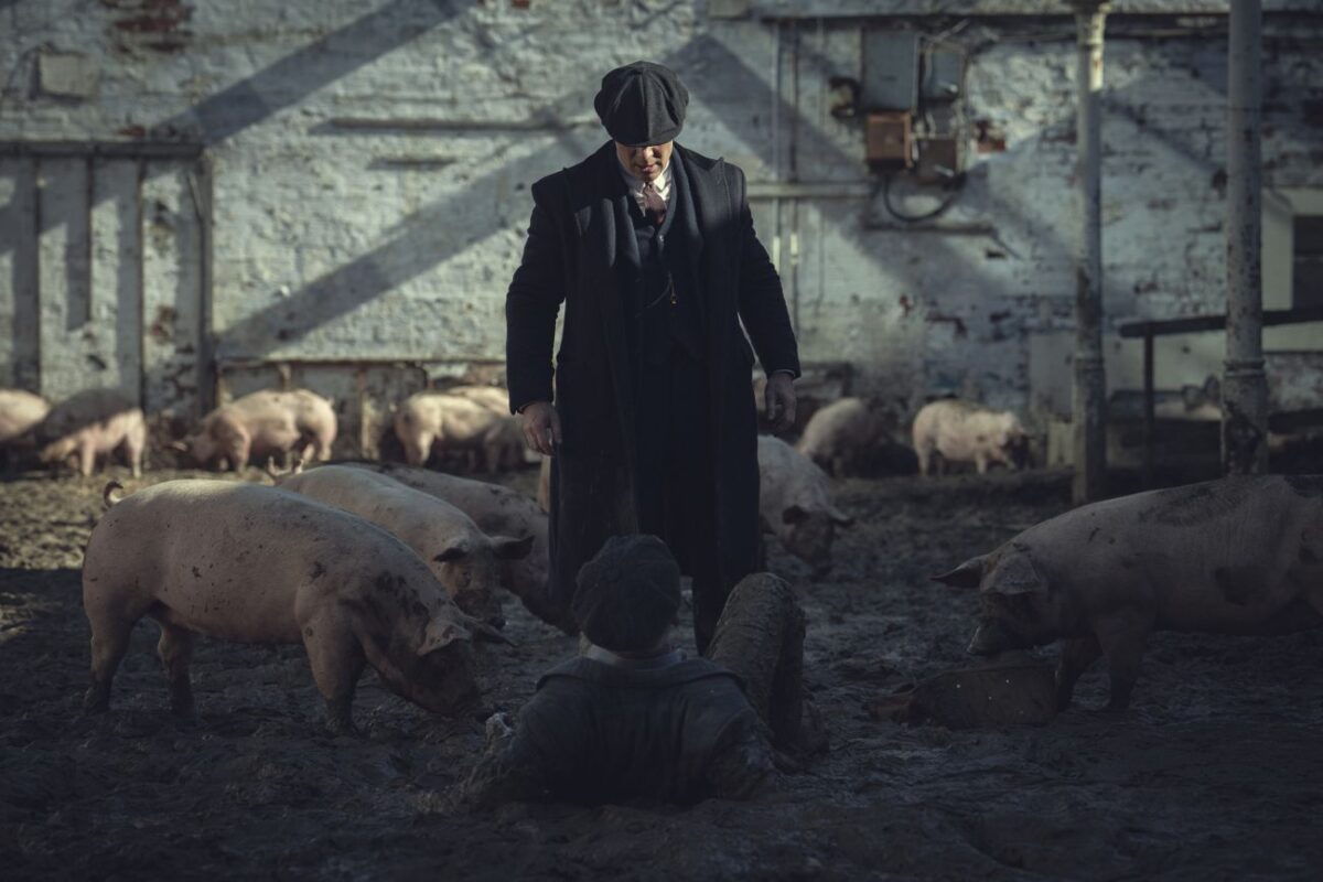 Peaky Blinders: The Immortal Man. Cillian Murphy as Tommy, Barry Keoghan as Duke