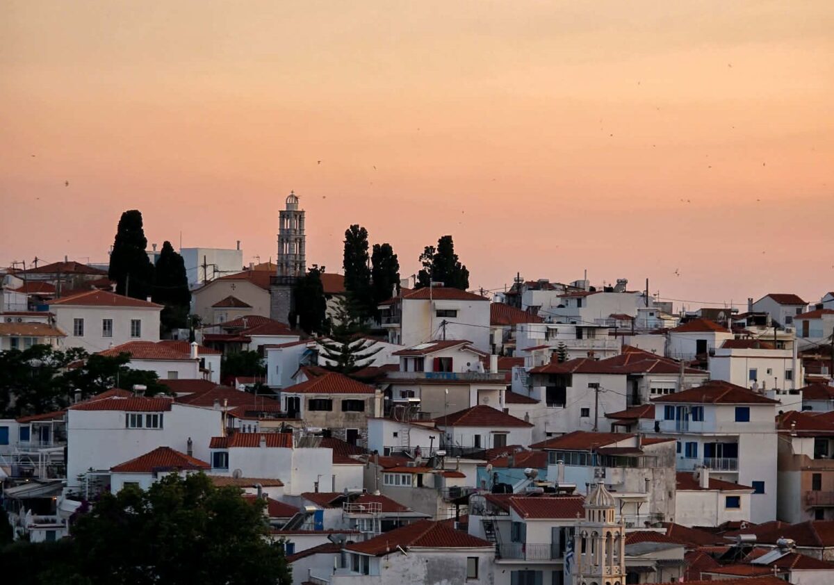 Skiathos, řecký ostrov