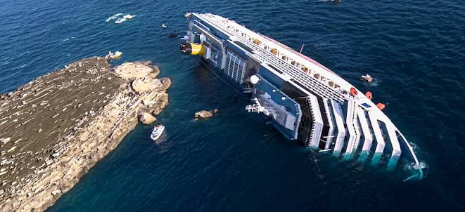 Costa Concordia: Katastrofa na vlnách